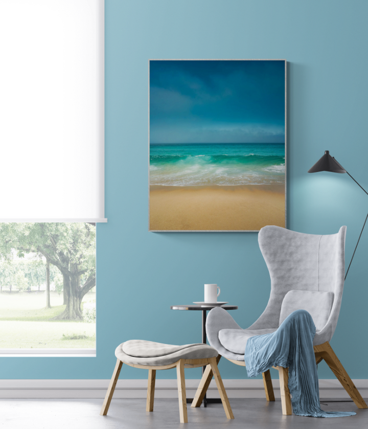 Beach Themed Wall Art Ideas:  The Perfect View