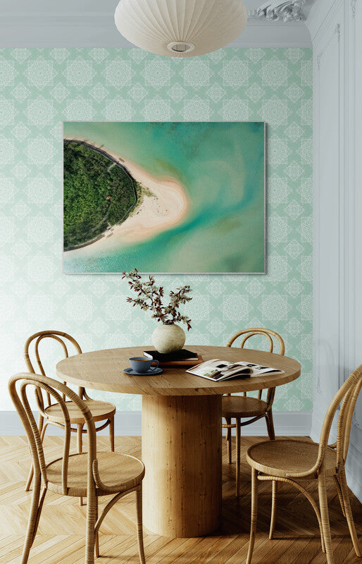 Beach Themed Wall Art Ideas: Okinawa, Japan