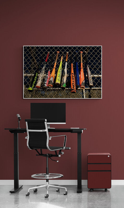 Sports Themed Wall Art Ideas:  Heavy Hitters