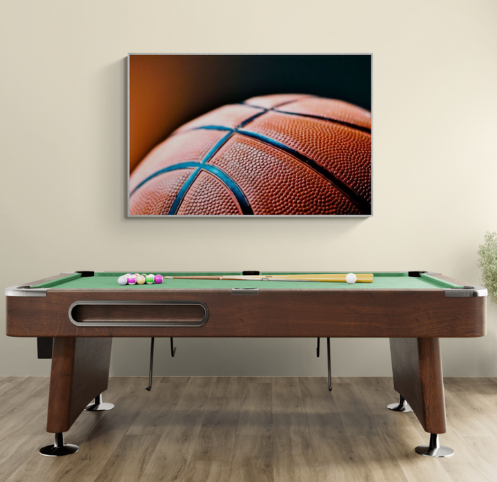 Sports Themed Wall Art Ideas:  Basketball Grooves