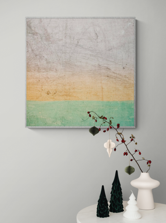 Modern Abstract Wall Art - Stacked Textures