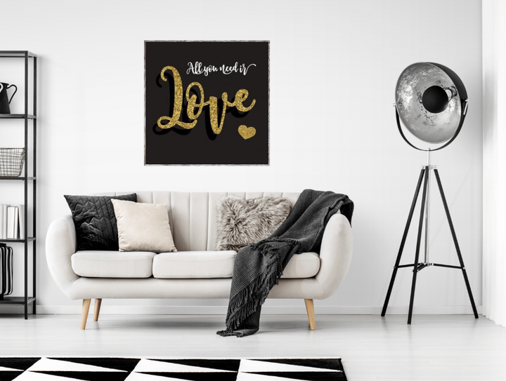 Inspirational Wall Art Ideas:  All You Need is Love